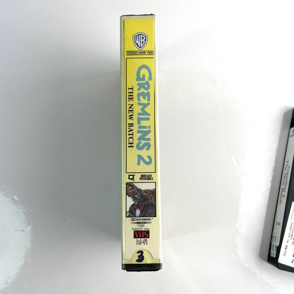 Gremlins 2 The New Batch VHS Ex Rental In Hard Case - Former  Rental Collectable - Picture 6 of 16